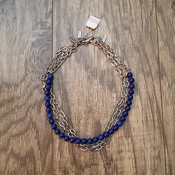Lia sophia 3 strand convertible necklace - Picture 1 of 5